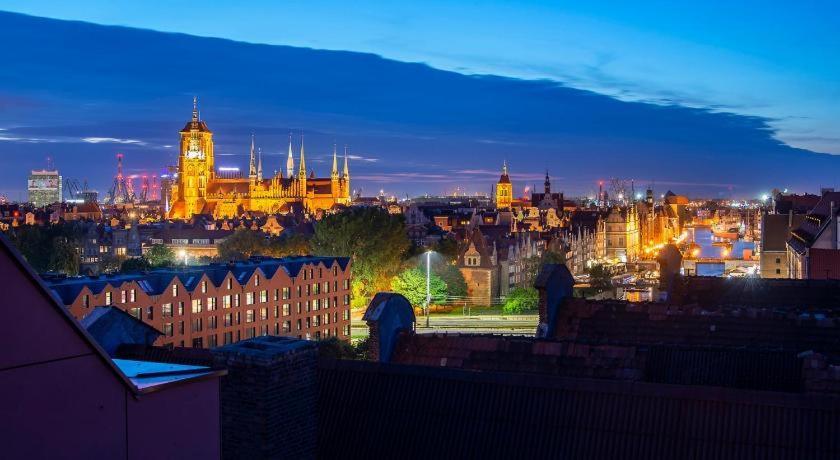 Waterlane Island Hostel&Apartments Gdańsk Kültér fotó